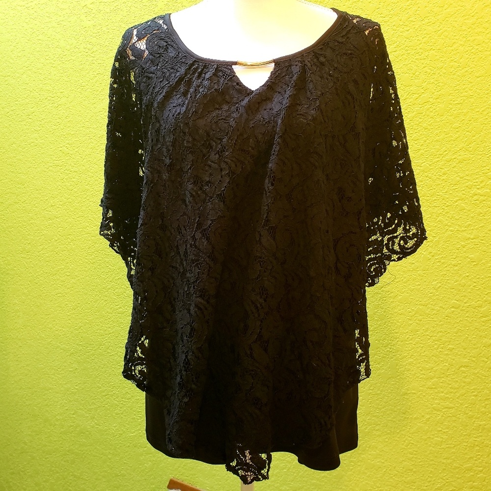 Simply Emma Blouse,  Sz. 2XL, EUC